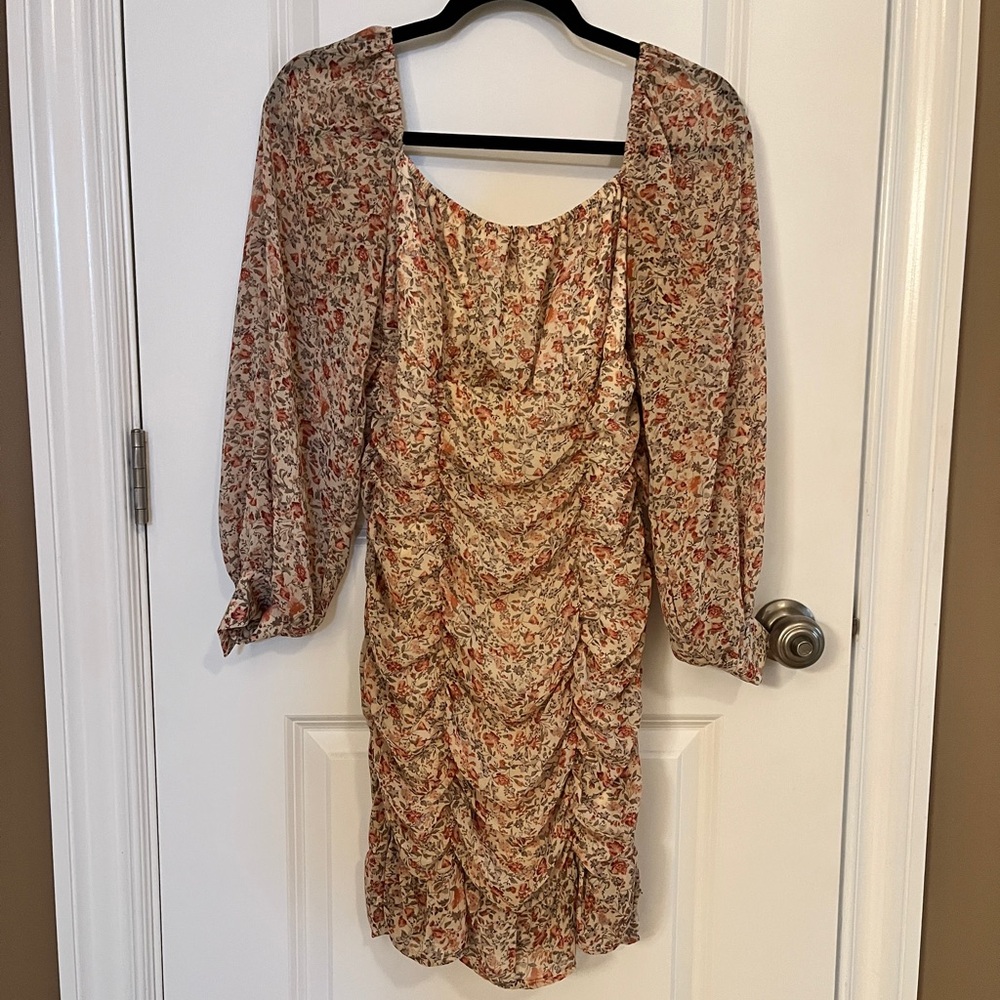 Floral Long Sleeve Dress